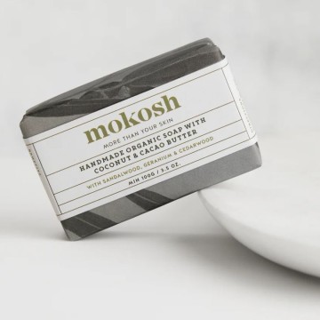 Image for Mokosh - Organic Sandalwood with Geranium & Cedarwood Soap