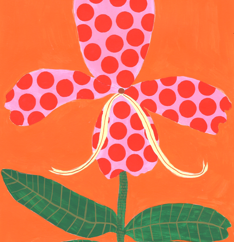 Image of Spotty Orchids | Digital Print A3