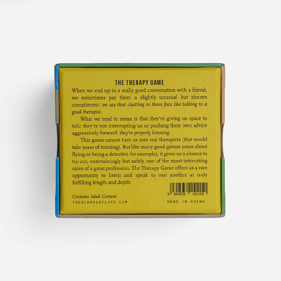 Image of The School Of Life | The Therapy Game