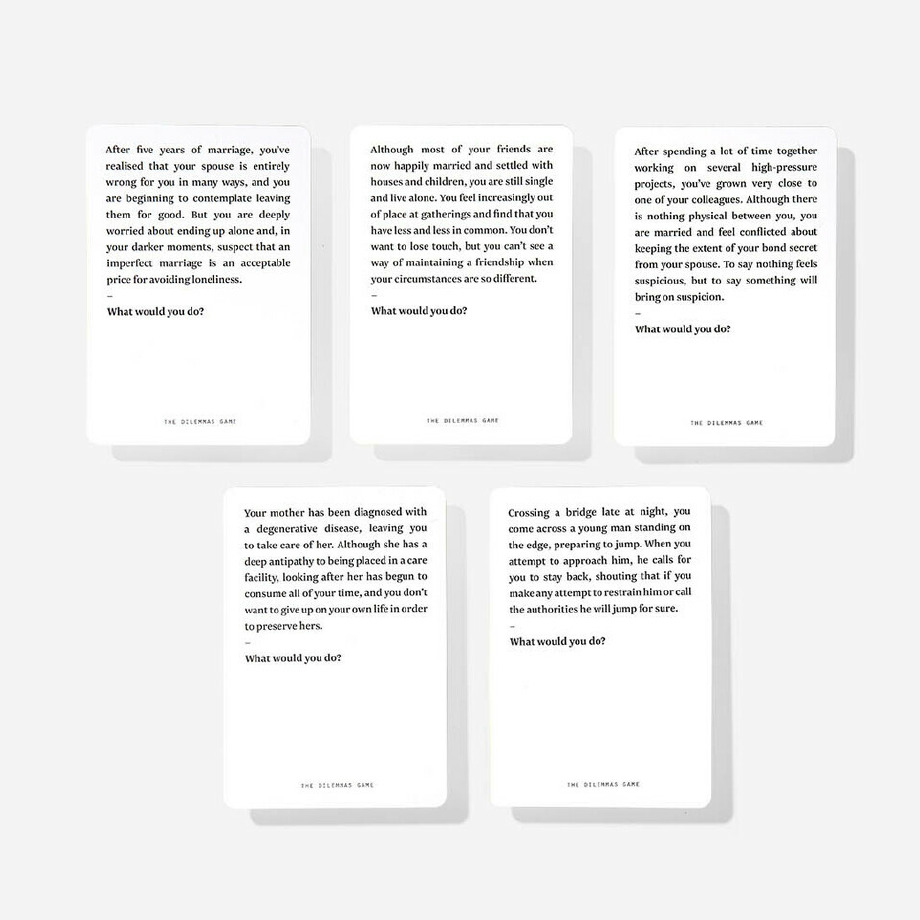 Image of The School Of Life | The Dilemmas Game