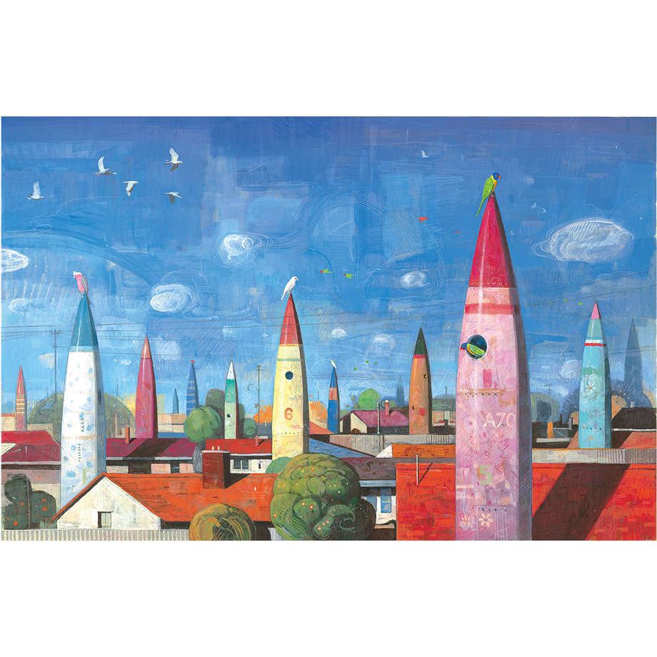 Image of Archival Print | Alert But Not Alarmed