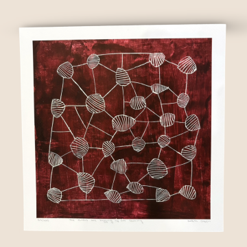 Image for Juluwarlu Giclee Print - The Miners Are Digging Up Our Land |Judith Coppin