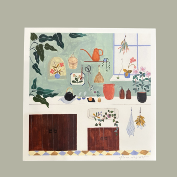 Image for Digital Print - Welcome Home I | Flora Waycott