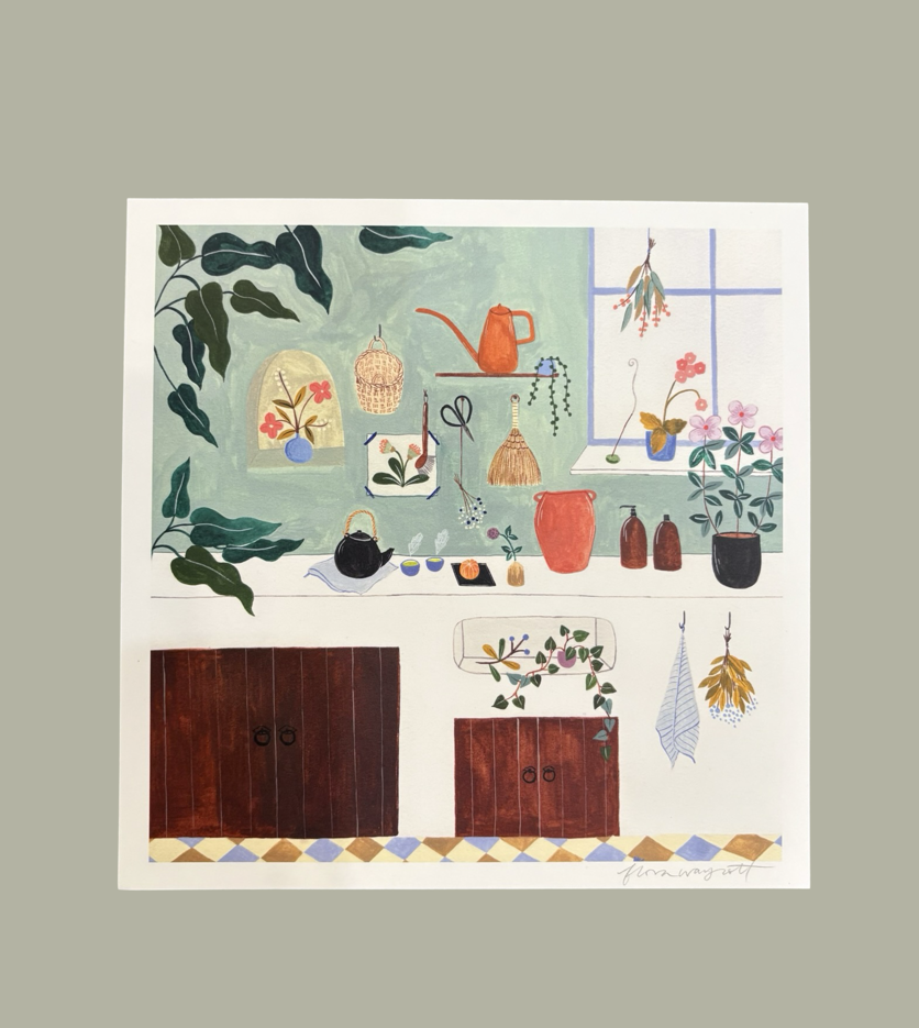 Image of Digital Print - Welcome Home I | Flora Waycott