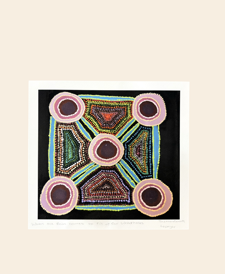 Image of Juluwarlu Print Giclee - When the Rain Comes | Tazerendenna Lockyer