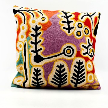 Image for Better World Arts Cushion Cover - Puura Manu Wanakiji Jukurrpa