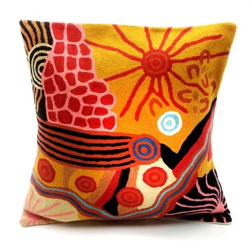 Image for Cushion Cover | Travelling Through Country (BWA)