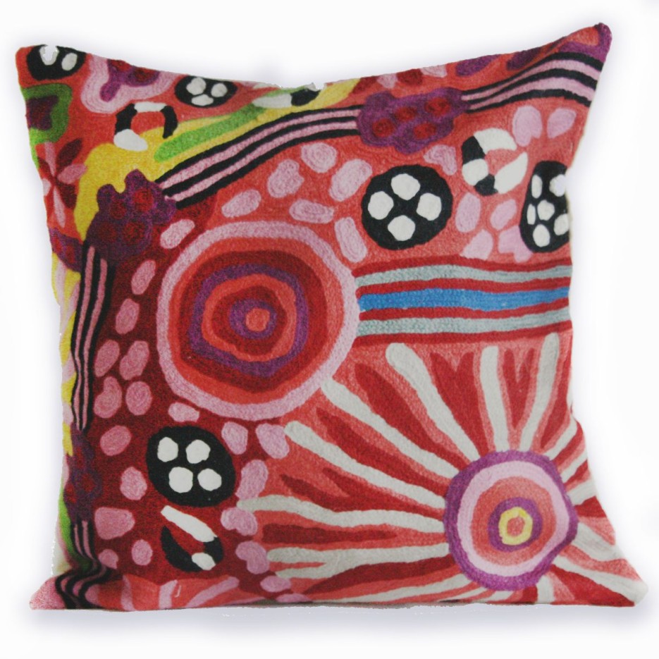 Image of Better World Arts Cushion Cover Family & Country
