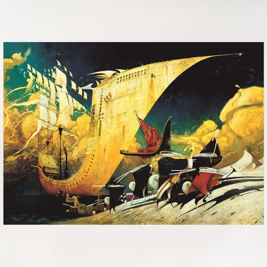 Image of Archival Print | They Came By Water