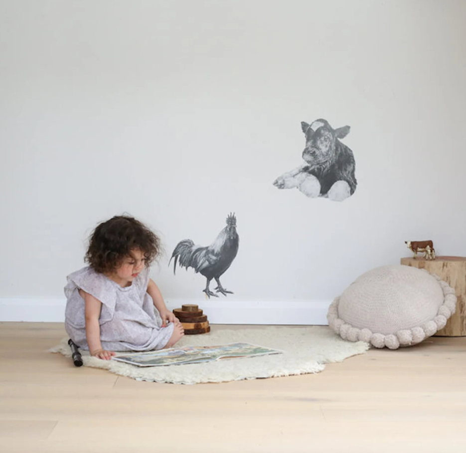 Image of Rooster Wall Decal ALR-ROOS
