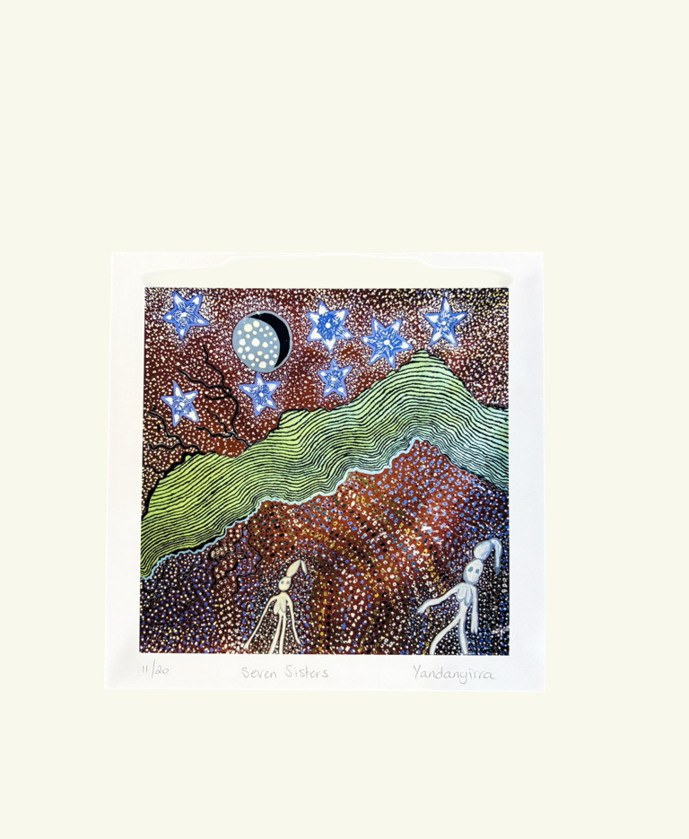 Image of Juluwarlu Giclee Print  | Seven Sisters - Yandanyirra