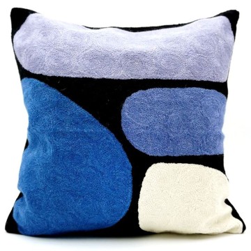 Image for Better World Arts Cushion Cover - Puli (Stones) | Blue