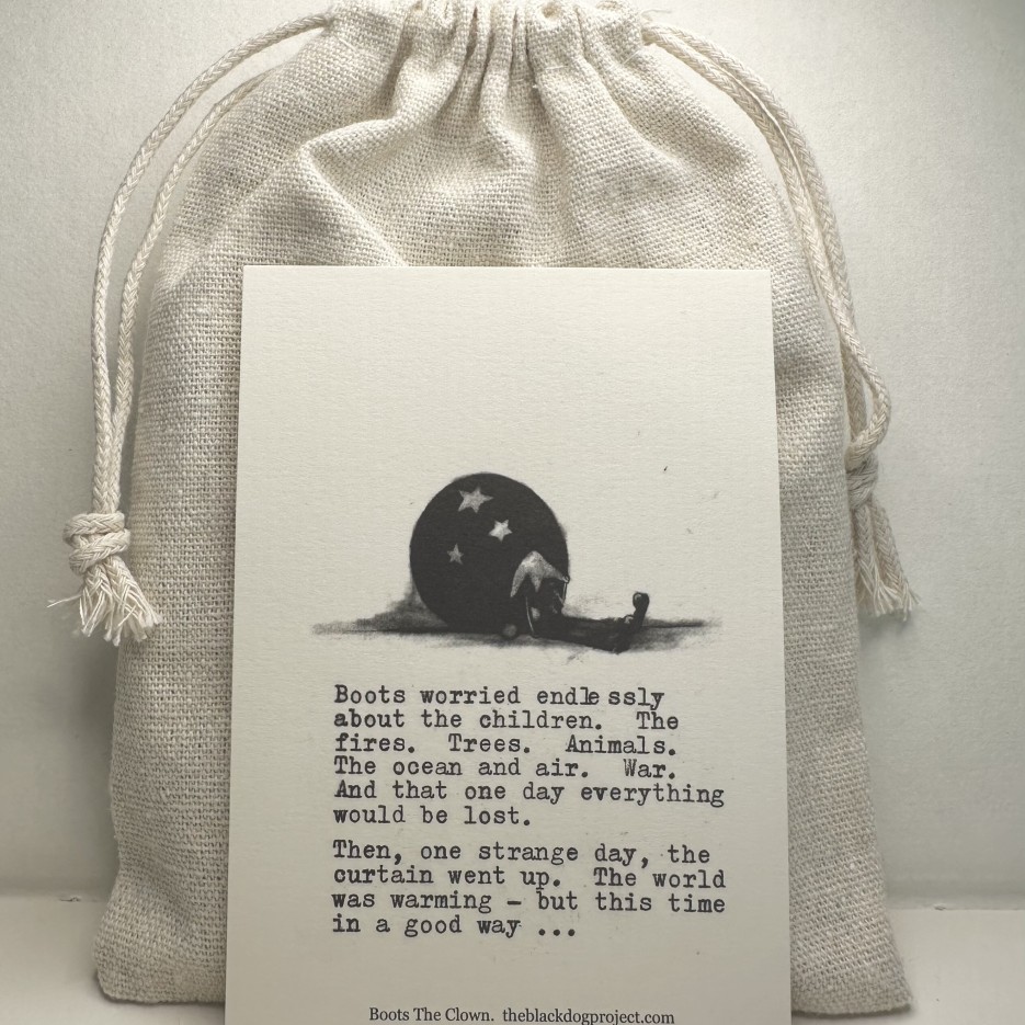 Image of Boots the Clown Cards | The BlackDog Project