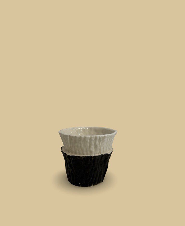 Image of Annemieke Mulders | TRACE Vase B+W