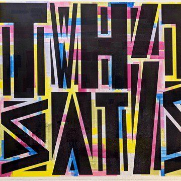 Image for It is what it is (black), (unframed)