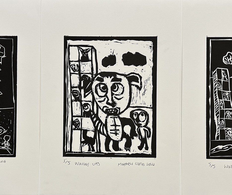 Image of Wallaby City (unframed)