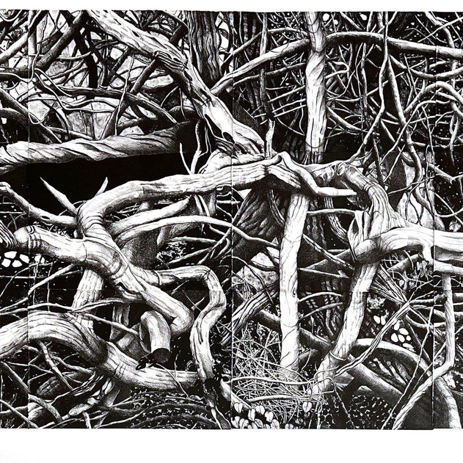 Image of Dancing in the Thicket (unframed)