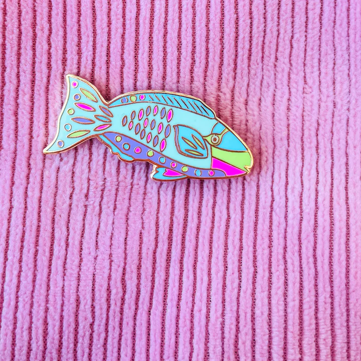 Image of Enamel Pin | Parrot Fish (BPC)