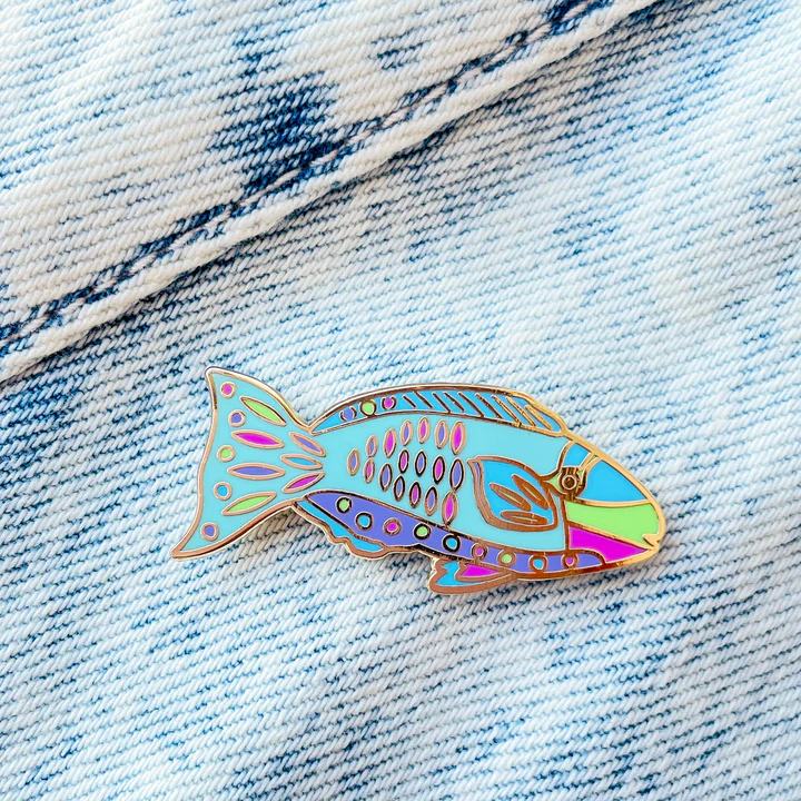 Image of Enamel Pin | Parrot Fish (BPC)