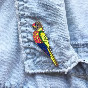 Image for Enamel Pin |Rainbow Lorikeet  (BPC)