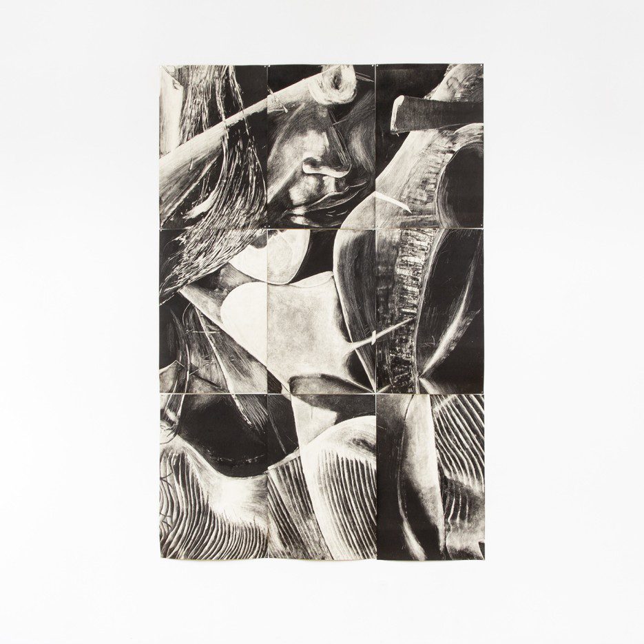 Image of Two Figures Interwoven