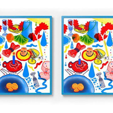 Image for Spot the Difference Still Life (Diptych) (Framed)
