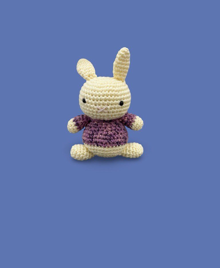 Image of Rabbit Toy | Purple (HAA)