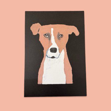 Image for Jessie and her Dogs Print | Scabbers