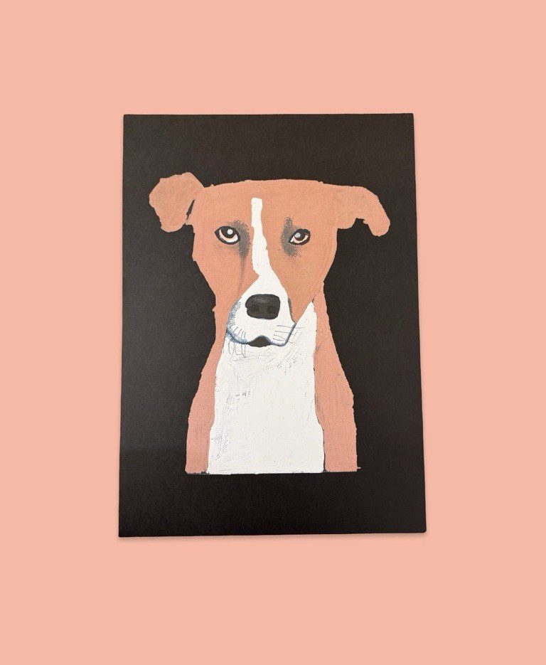 Image of Jessie and her Dogs Print | Scabbers