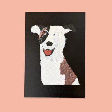 Image for Jessie and her Dogs Print | Fang