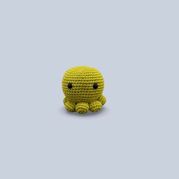 Image for Crochet Toy | Octopus Lime Green (HAA)