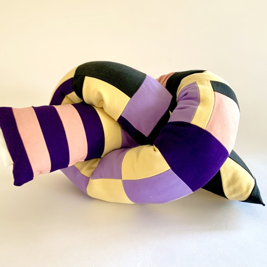 Image of Patchwork Knot Cushion II | Mamy Hews