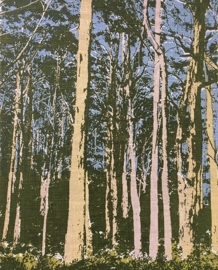 Image of Linen Tea Towel | Karri Trees (BLD)