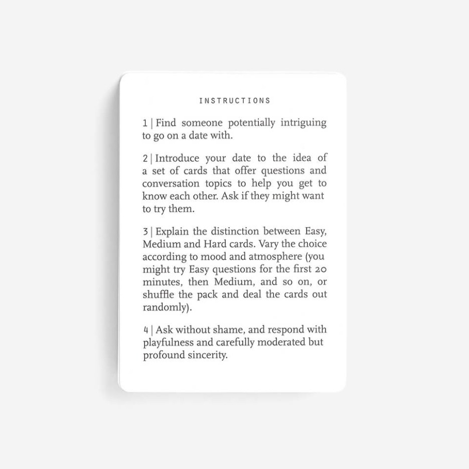 Image of The School Of Life | Dating Cards