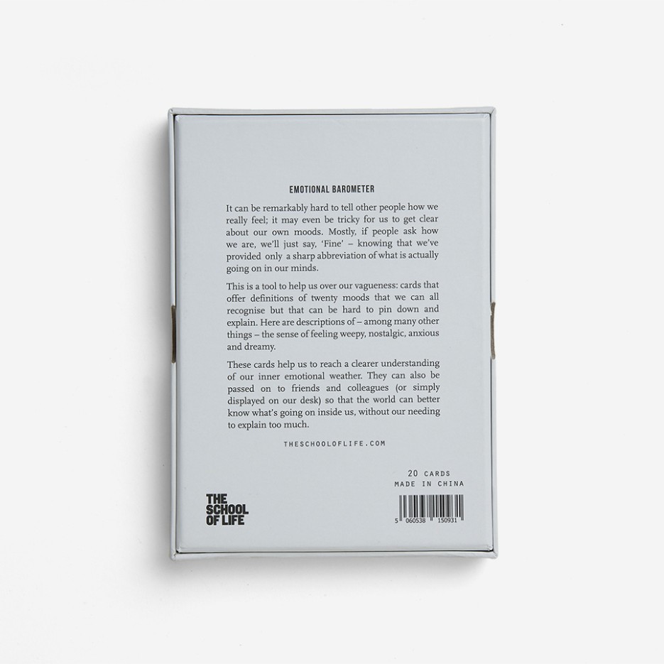 Image of The School Of Life | Emotional Barometer