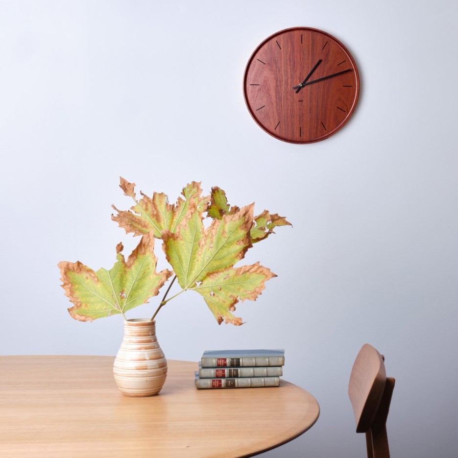 Image of Skel Design Clock | Jarrah