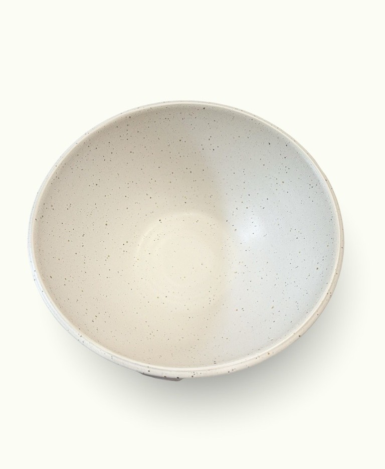 Image of SS Large Bowl 3kg  Capacity | Speckle Glaze
