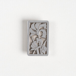 Image of ZJ Kangaroo Paw Pewter Brooch