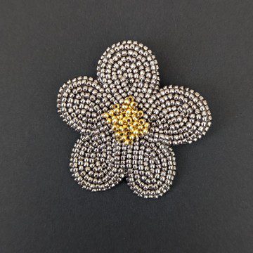 Image for Hana Brooch | Metal Beads (PC)