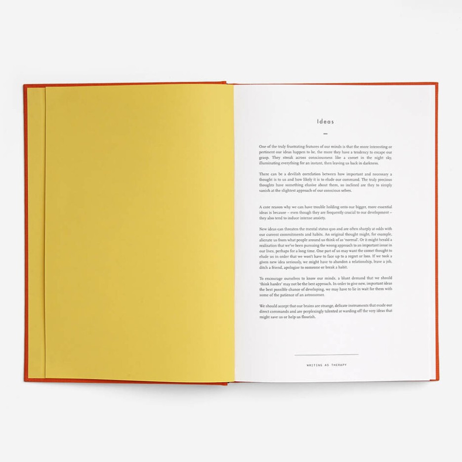Image of The School of Life | Writing As Therapy Journal - Ideas