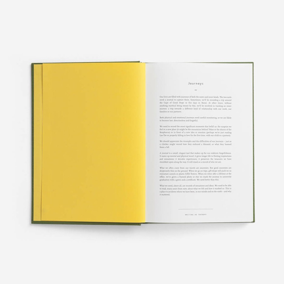 Image of The School of Life | Writing As Therapy Journal - Journeys