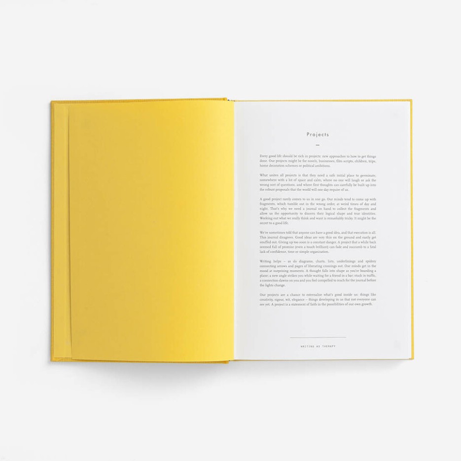 Image of The School of Life | Writing As Therapy Journal - Projects