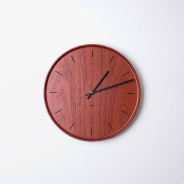 Image for Skel Design Clock | Jarrah