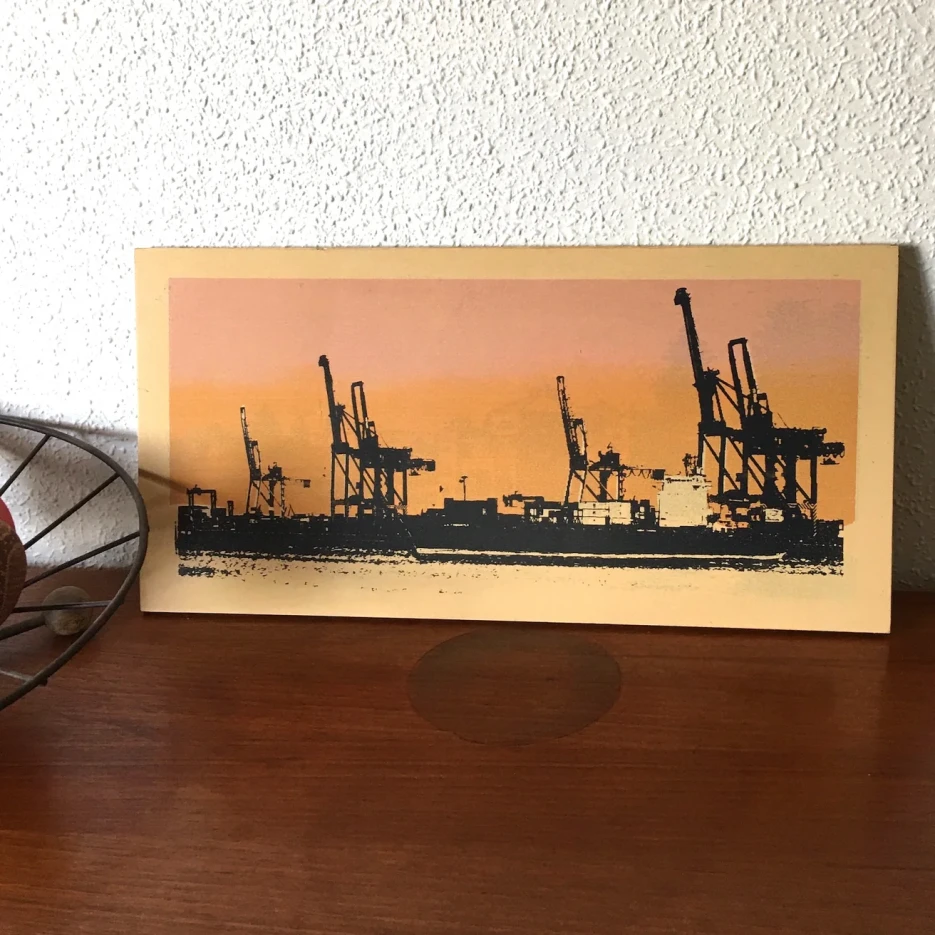 Image of Ply Panel Sml | Fremantle Harbour (BLD)