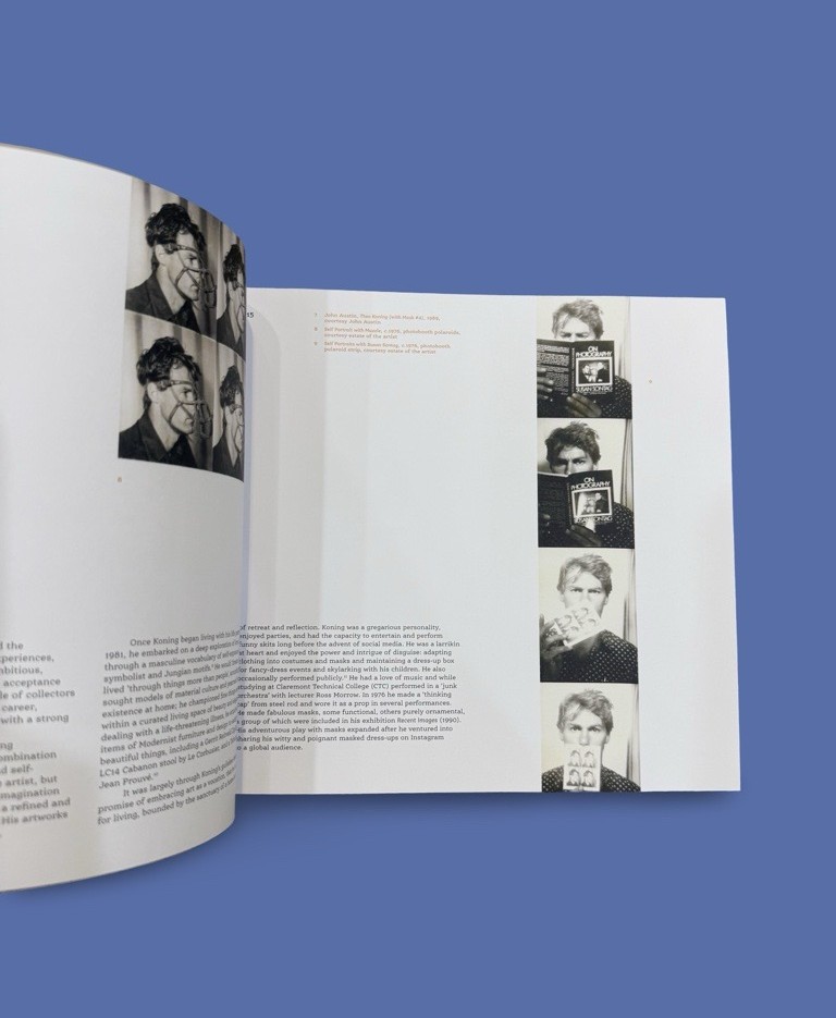 Image of Theo Koning and his Creative Self Monograph