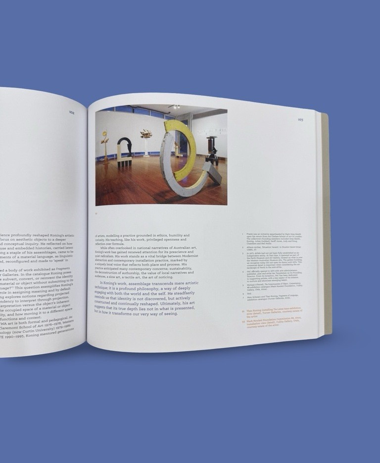 Image of Theo Koning and his Creative Self Monograph