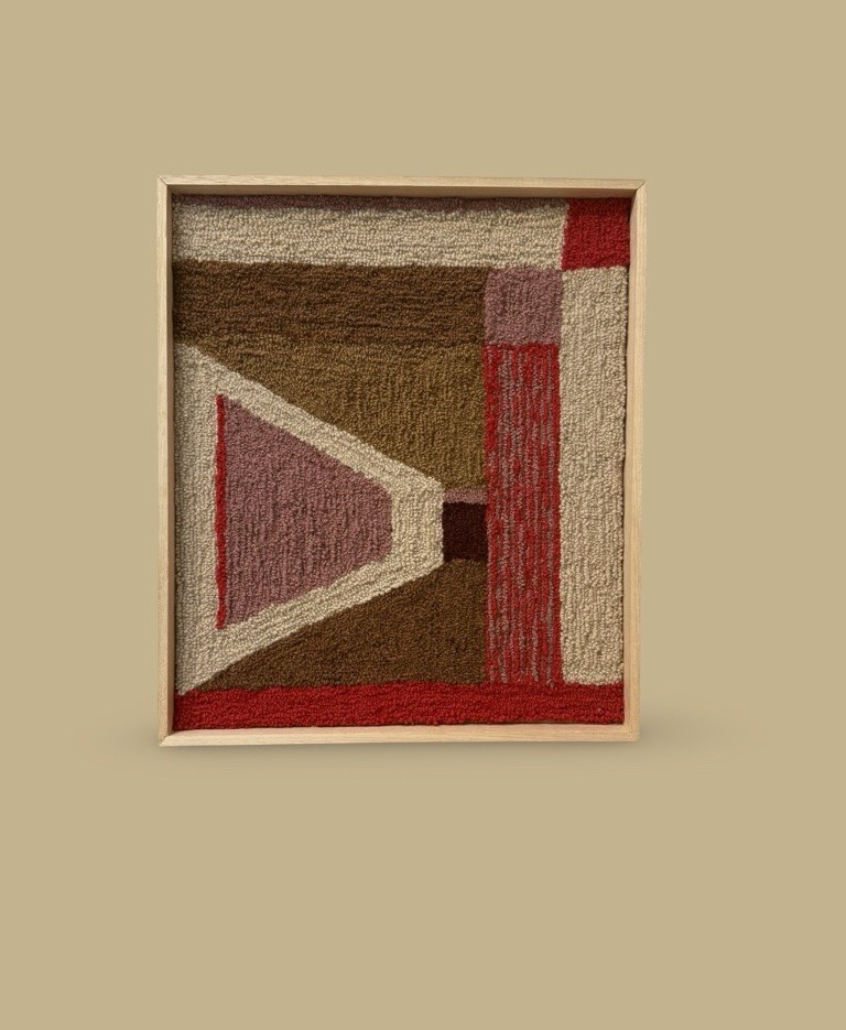 Image of Tufted Framed Work | Corridor II - Sisa Studio