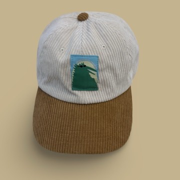 Image for Delimates Hat| i'll never be cool enough - Mustard Corduroy