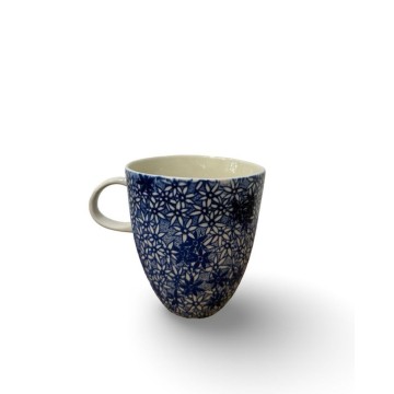 Image for Tumbler Cup w Handle| Spring Flower Design FW03H (SM)