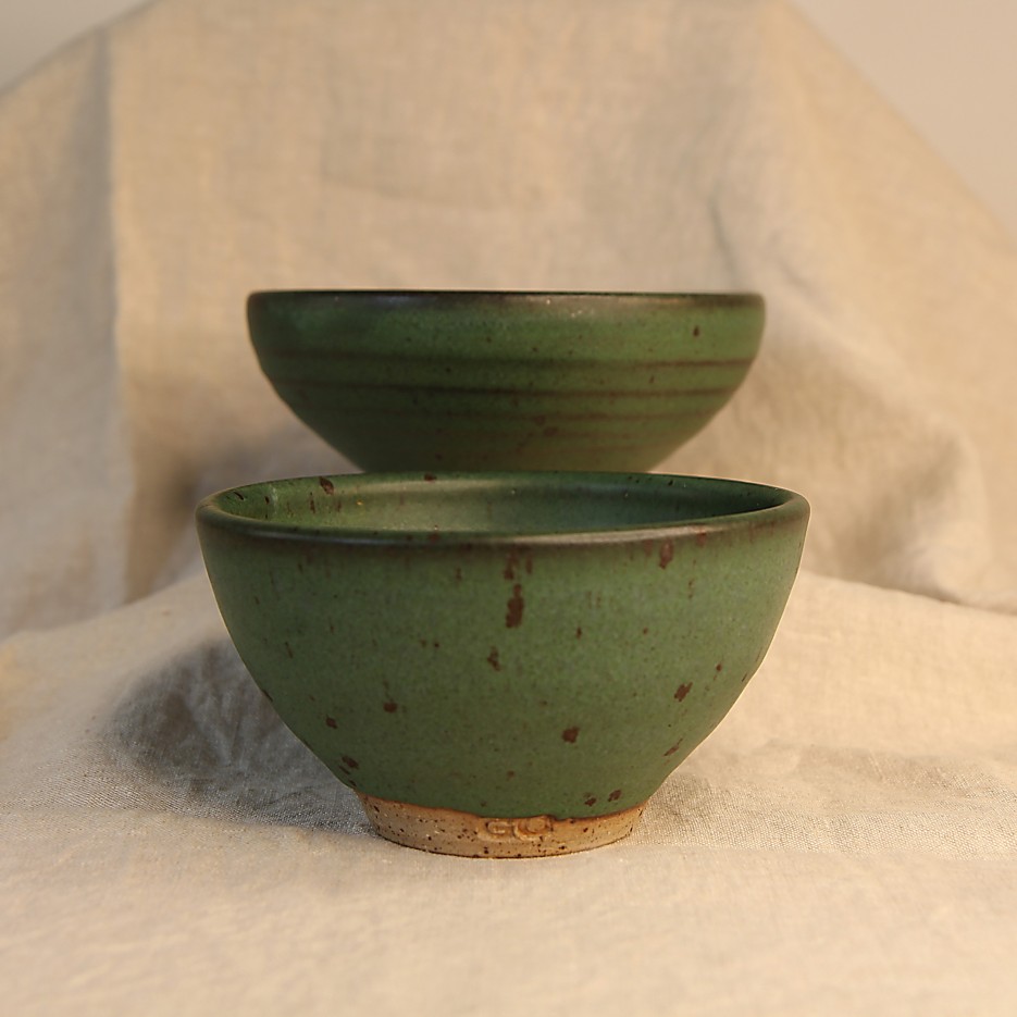 Image of Bowl 60 | Green Glaze